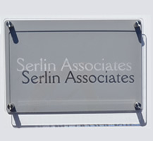 Serlin Acrylic Sign