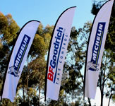 Michelin Tires Ad Flag