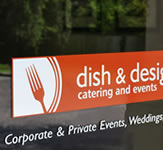 Dish & Design Decal