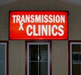 Transmission X Clinics Lighted Sign Face