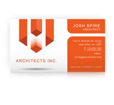 John Spire Architect Magnetic Business Cards