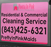Pretty in Pink Magnetic Sign