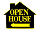 Browse pre-made open house sign Browse pre-made open house sign