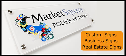 Custom Business Signs Example of A Custom Business Sign