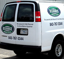 Resource Van Lettering and Graphics