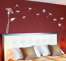 Nature Wall Lettering and Graphics