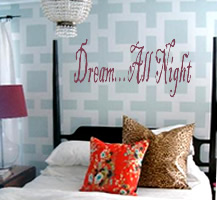 Dream... All Night Lettering and Graphics