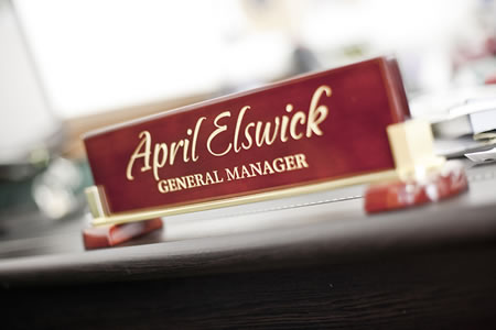 Name Plate