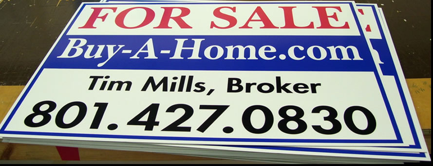 Metal Real Estate Signs