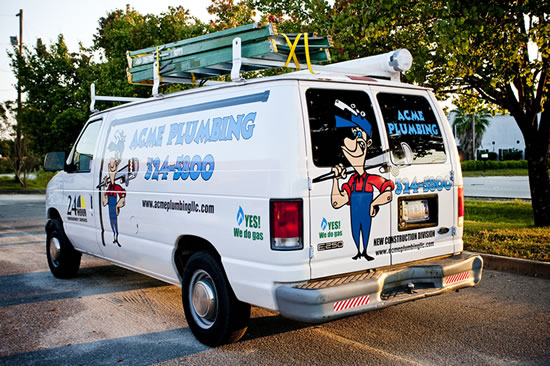 Vinyl Graphics and Lettering for Vans