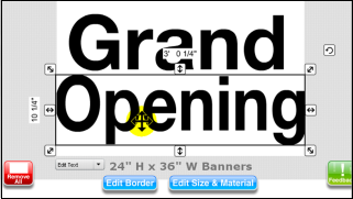 Custom Signage Sizes