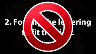 What not to do when designing your custom sign online