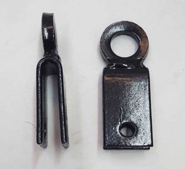 3/4" Steel Eye Hook Bracket