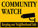 Browse neighborhood watch post and pole sign templates