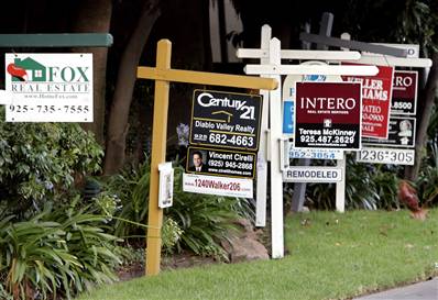 picture of real estate yard signs