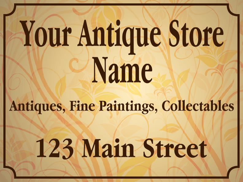 antiques templates antique sign templates