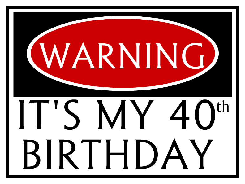 40th Birthday Templates