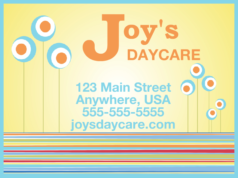 daycare templates