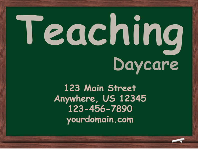 daycare templates